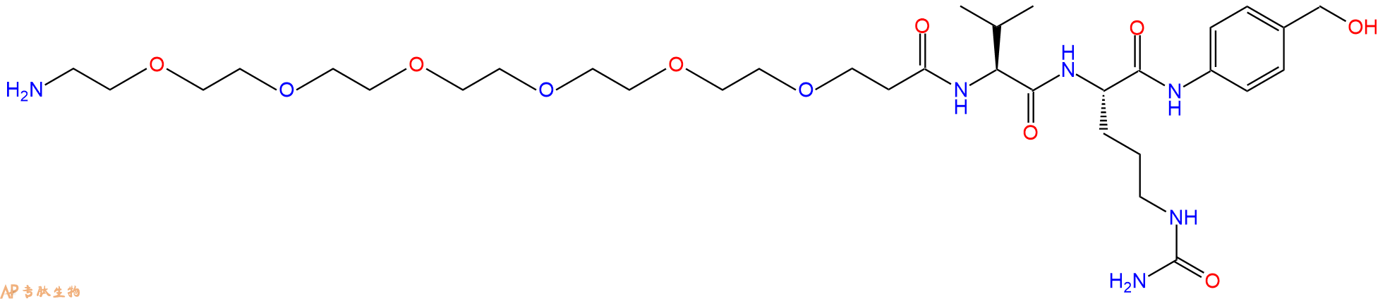 专肽生物产品NH2-PEG6-Val-Cit-PAB-OH2055024-60-5