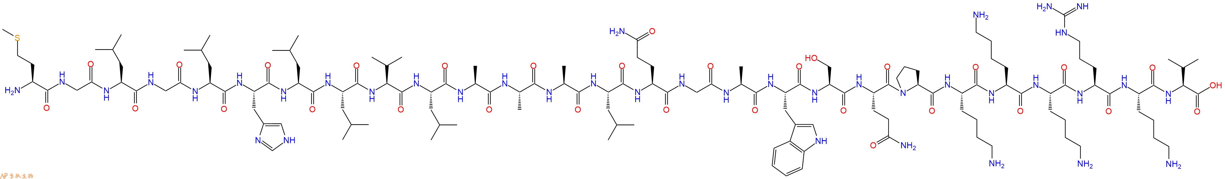 专肽生物产品细胞穿膜肽P1, Human