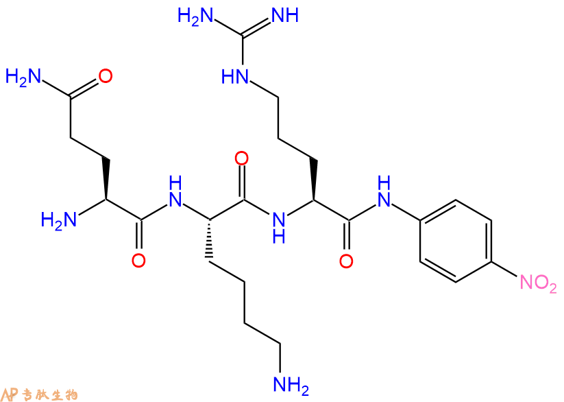 专肽生物产品H2N-Gln-Lys-Arg-pNA