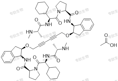 专肽生物产品AZD5582 acetate1258392-53-8