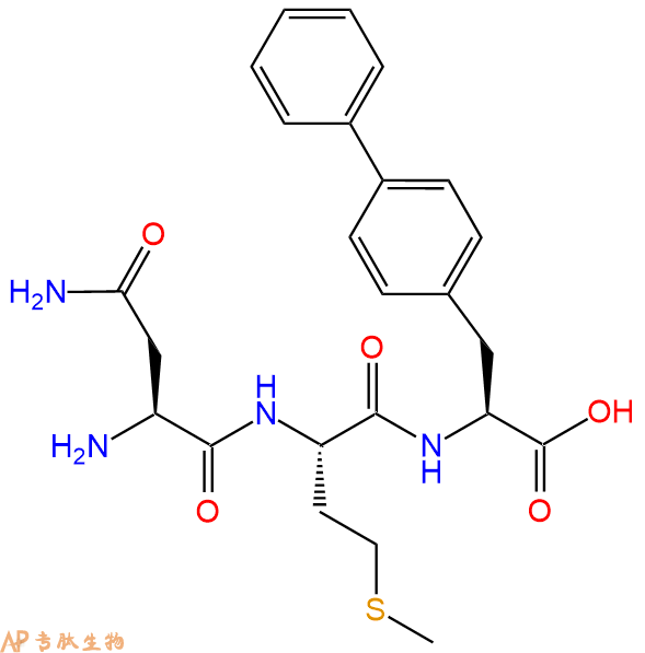 专肽生物产品H2N-Asn-Met-Bip-OH