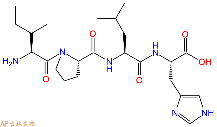 专肽生物产品H2N-Ile-Pro-Leu-His-OH
