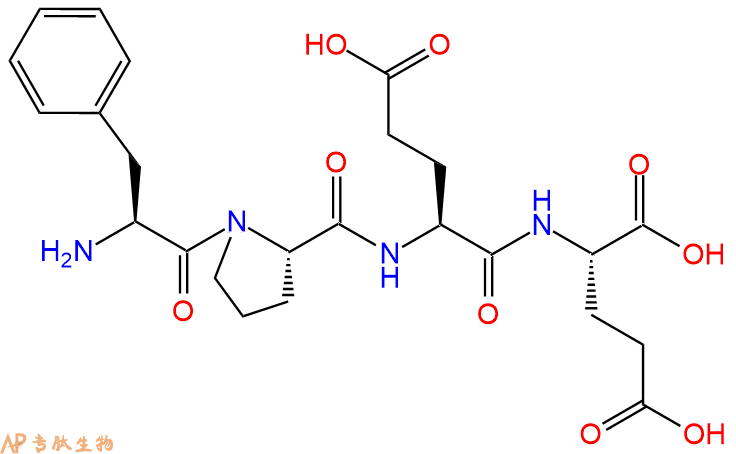 专肽生物产品H2N-Phe-Pro-Glu-Glu-OH