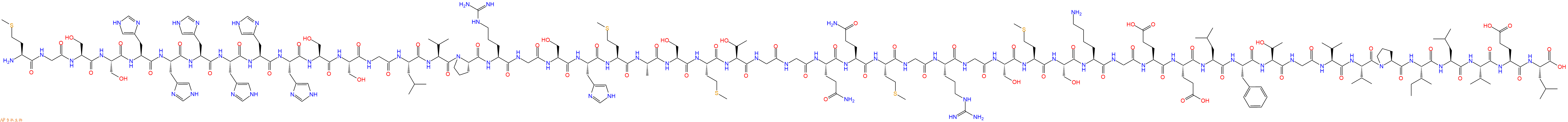 专肽生物产品H2N-Met-Gly-Ser-Ser-His-His-His-His-His-His-Ser-Ser-Gly-Leu-Val-Pro-Arg-Gly-Ser-His-Met-Ala-Ser-Met-Thr-Gly-Gly-Gln-Gln-Met-Gly-Arg-Gly-Ser-Met-Ser-Lys-Gly-Glu-Glu-Leu-Phe-Thr-Gly-Val-Val-Pro-Ile-Leu-Val-Glu-Leu-OH