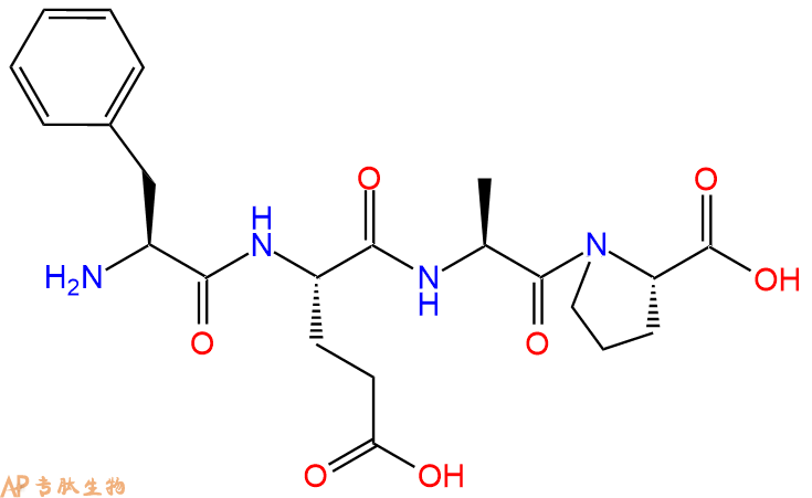 专肽生物产品H2N-Phe-Glu-Ala-Pro-OH