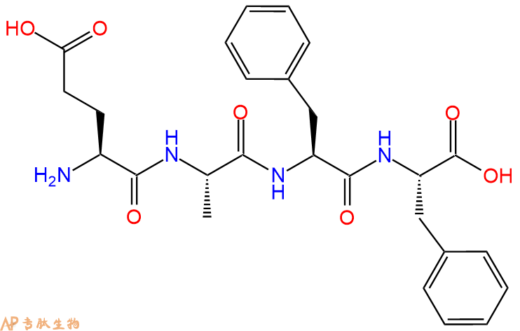 专肽生物产品H2N-Glu-Ala-Phe-Phe-OH