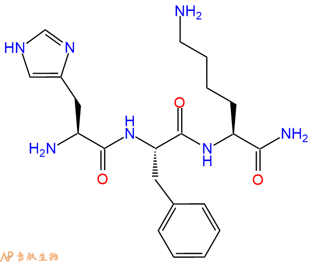 专肽生物产品H2N-His-Phe-Lys-NH2