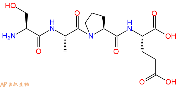 专肽生物产品H2N-Ser-Ala-Pro-Glu-OH