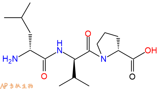 专肽生物产品H2N-DLeu-DVal-DPro-OH