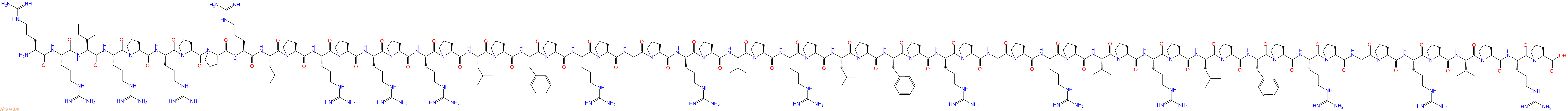专肽生物产品H2N-Arg-Arg-Ile-Arg-Pro-Arg-Pro-Pro-Arg-Leu-Pro-Arg-Pro-Arg-Pro-Arg-Pro-Leu-Pro-Phe-Pro-Arg-Pro-Gly-Pro-Arg-Pro-Ile-Pro-Arg-Pro-Leu-Pro-Phe-Pro-Arg-Pro-Gly-Pro-Arg-Pro-Ile-Pro-Arg-Pro-Leu-Pro-Phe-Pro-Arg-Pro-Gly-Pro-Arg-Pro-Ile-Pro-Arg-Pro-OH