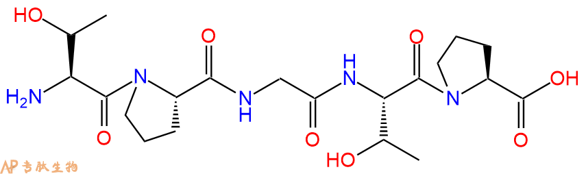 专肽生物产品H2N-Thr-Pro-Gly-Thr-Pro-OH