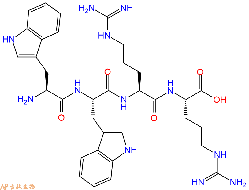 专肽生物产品H2N-Trp-Trp-Arg-Arg-OH