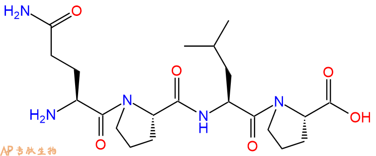 专肽生物产品H2N-Gln-Pro-Leu-Pro-OH