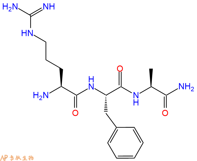 专肽生物产品H2N-Arg-Phe-Ala-NH2