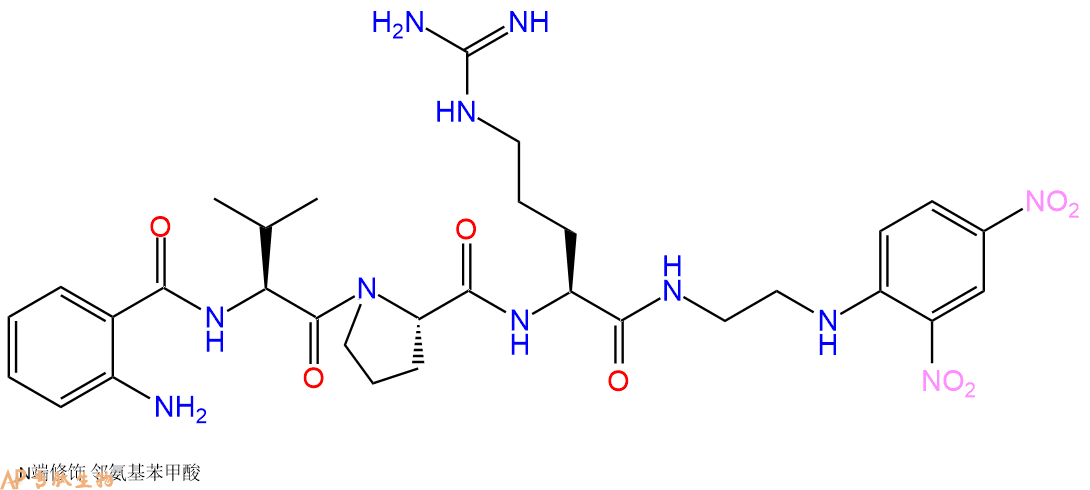 专肽生物产品Abz-Val-Pro-Arg-EDDnp