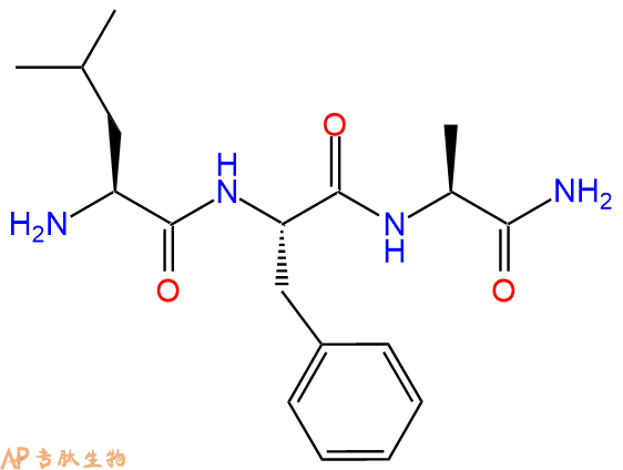 专肽生物产品H2N-Leu-Phe-Ala-NH2