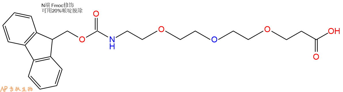 专肽生物产品Fmoc-PEG3-CH2CH2COOH