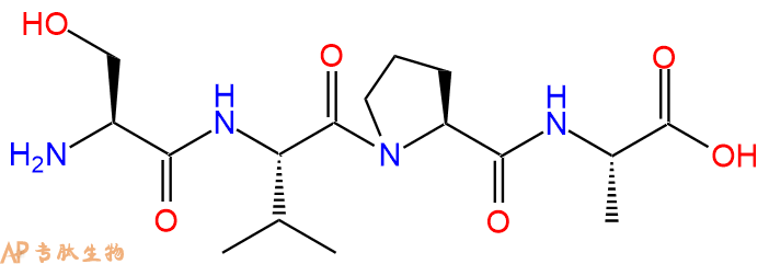 专肽生物产品H2N-Ser-Val-Pro-Ala-OH