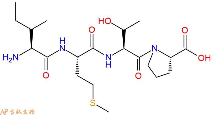 专肽生物产品H2N-Ile-Met-Thr-Pro-OH