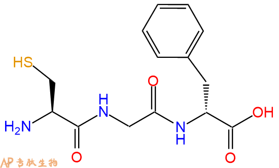 专肽生物产品H2N-Cys-Gly-DPhe-OH