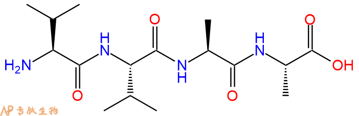 专肽生物产品H2N-Val-Val-Ala-Ala-OH