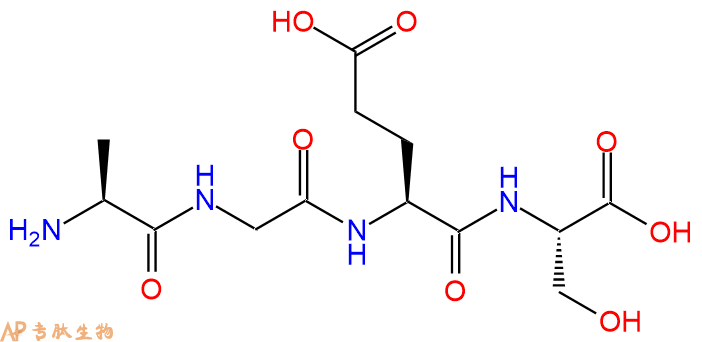 专肽生物产品H2N-Ala-Gly-Glu-Ser-OH