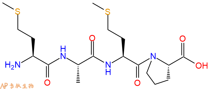 专肽生物产品H2N-Met-Ala-Met-Pro-OH