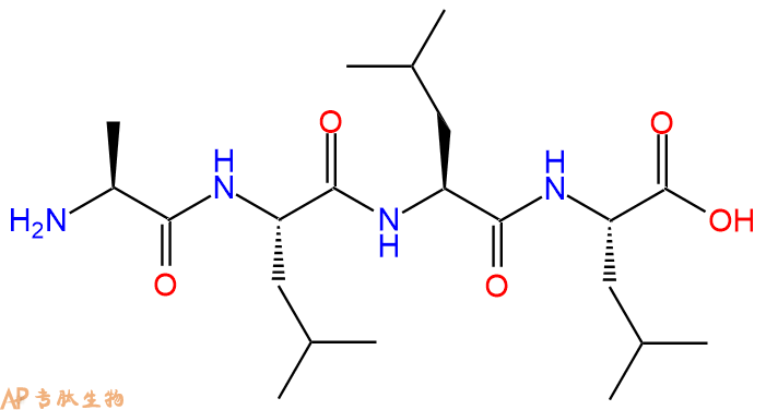 专肽生物产品H2N-Ala-Leu-Leu-Leu-OH