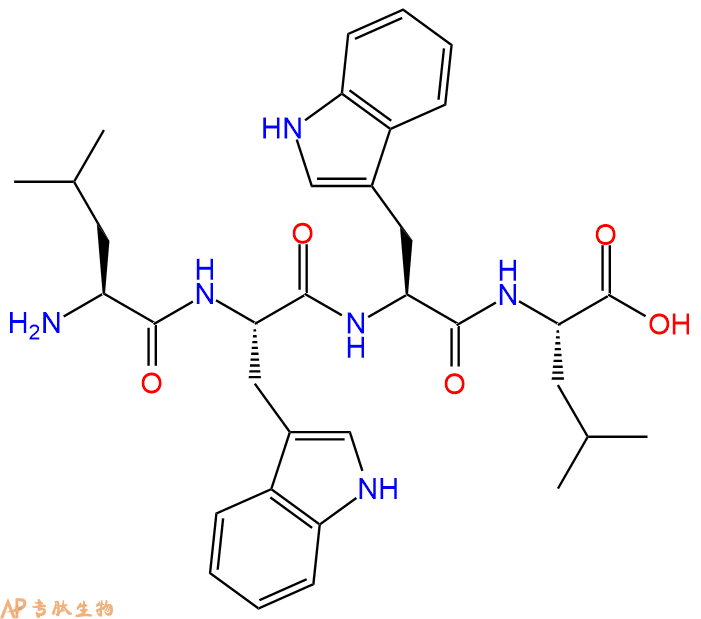 专肽生物产品H2N-Leu-Trp-Trp-Leu-OH