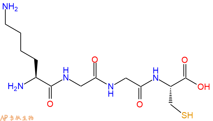 专肽生物产品H2N-Lys-Gly-Gly-Cys-OH