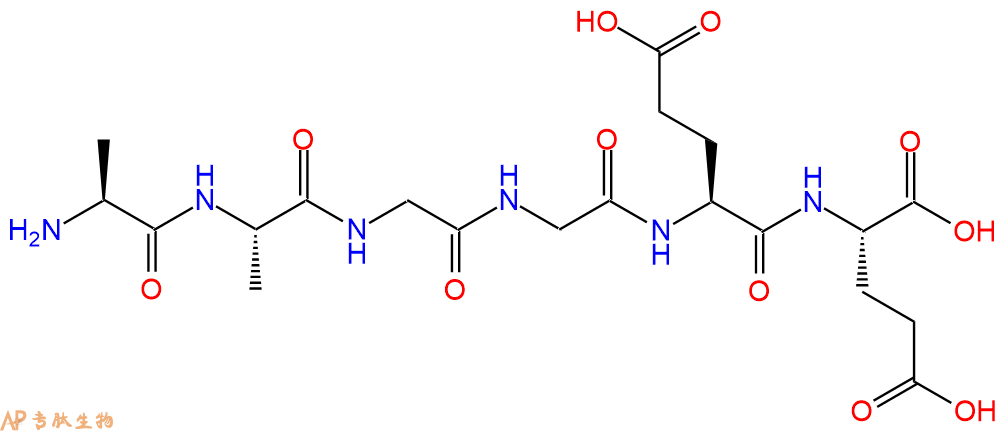 专肽生物产品H2N-Ala-Ala-Gly-Gly-Glu-Glu-OH