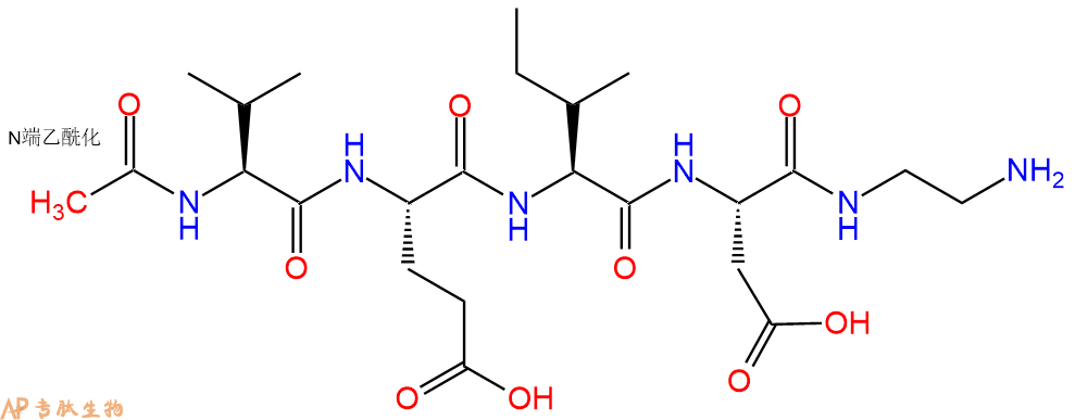 专肽生物产品Ac-Val-Glu-Ile-Asp-EDA
