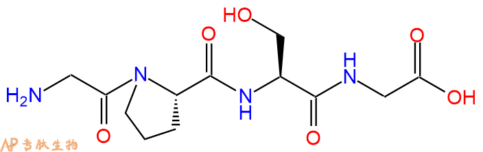 专肽生物产品H2N-Gly-Pro-Ser-Gly-OH