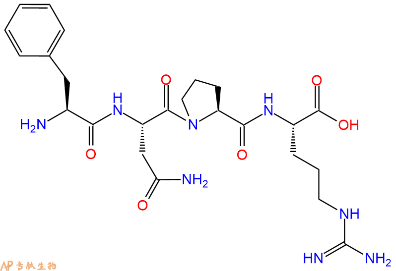 专肽生物产品H2N-Phe-Asn-Pro-Arg-OH