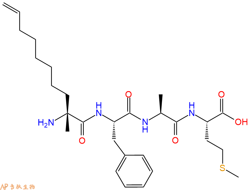 专肽生物产品H2N-R8-Phe-Ala-Met-OH