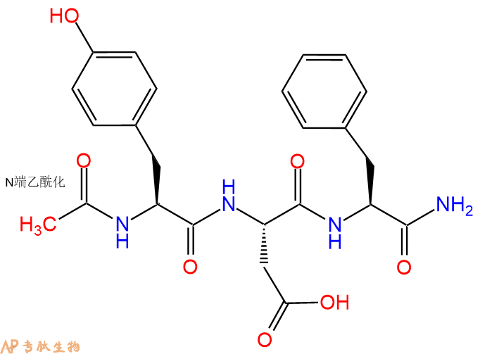专肽生物产品Ac-Tyr-Asp-Phe-NH2