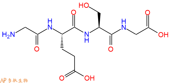 专肽生物产品H2N-Gly-Glu-Ser-Gly-OH