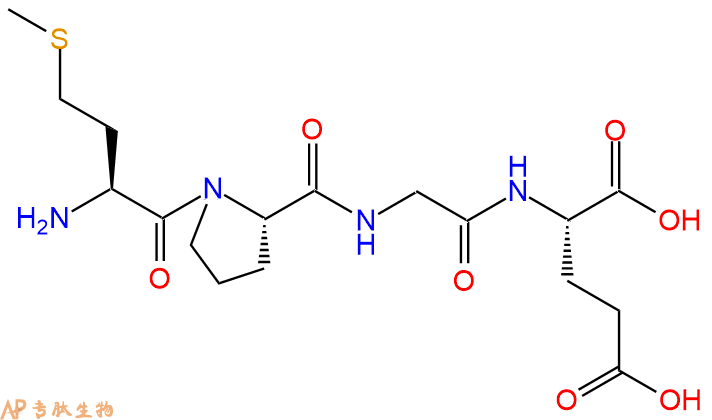 专肽生物产品H2N-Met-Pro-Gly-Glu-OH