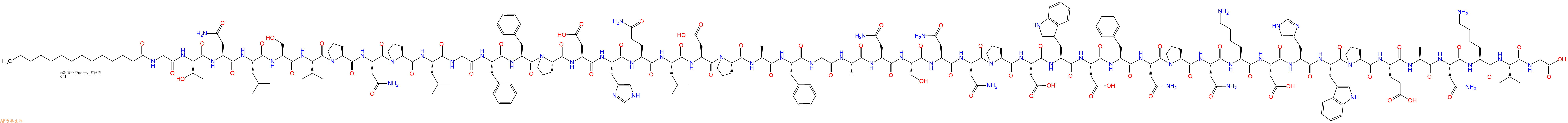 专肽生物产品布尔韦肽、Bulevirtide 、Myrcludex B2012558-47-1