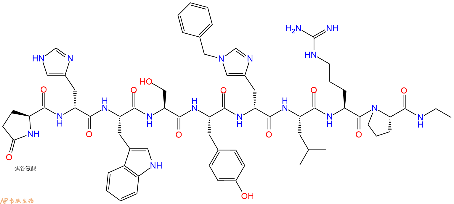 专肽生物产品(Des-Gly10,D-His2,D-His(Bzl)6,Pro-NHEt9)-LHRH134009-10-2