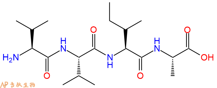 专肽生物产品H2N-Val-Val-Ile-Ala-OH