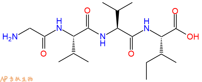 专肽生物产品H2N-Gly-Val-Val-Ile-OH