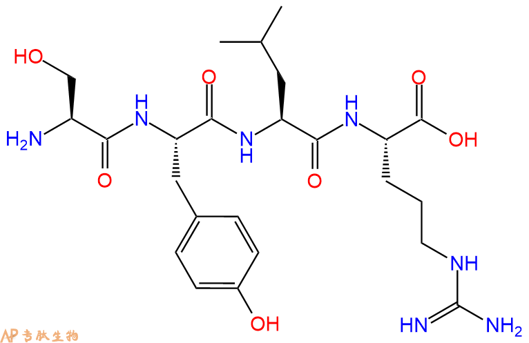 专肽生物产品H2N-Ser-Tyr-Leu-Arg-OH