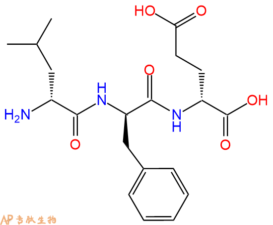 专肽生物产品H2N-DLeu-DPhe-DGlu-OH