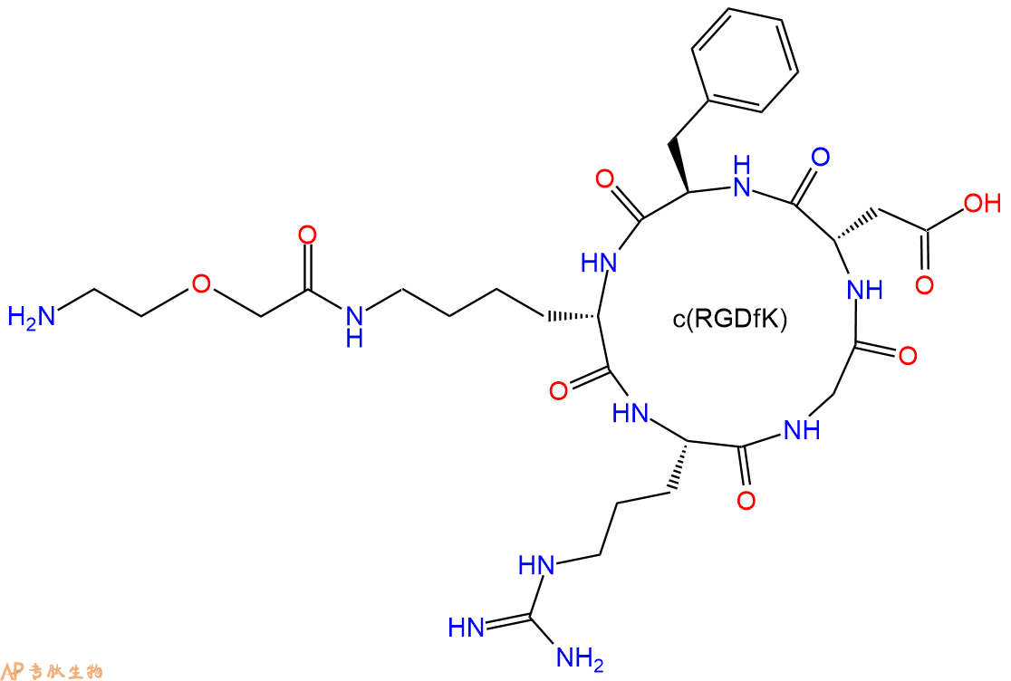 专肽生物产品PEG-c(RGDfK)