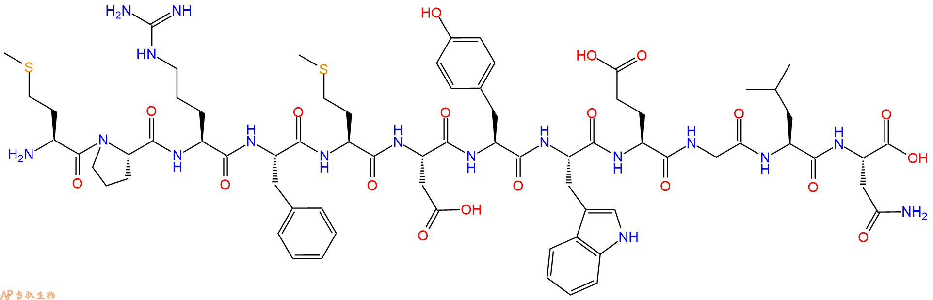 专肽生物产品MDM2和MDMX靶向肽：Phage-derived 12/1 peptide186180-20-1
