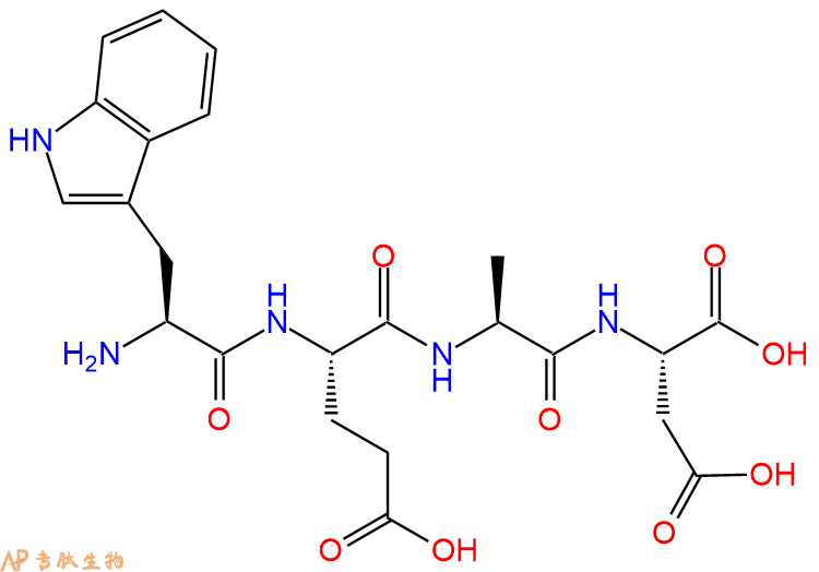 专肽生物产品H2N-Trp-Glu-Ala-Asp-OH