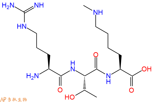 专肽生物产品H2N-Arg-Thr-Lys(Me)-OH