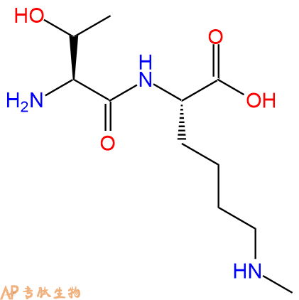 专肽生物产品H2N-Thr-Lys(Me)-OH