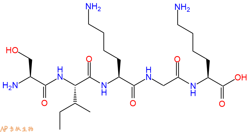 专肽生物产品H2N-Ser-Ile-Lys-Gly-Lys-OH